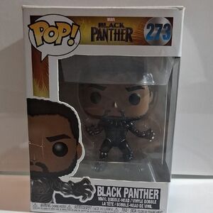 Funko Pop Black Panther #273 Marvel collectible figure with box